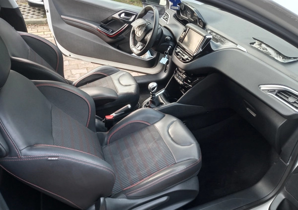 Peugeot 208 cena 22900 przebieg: 129093, rok produkcji 2015 z Krotoszyn małe 56
